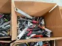 LOT OF POCKET KNIVES, HAND TOOLS &#x26; CORK SCREWS