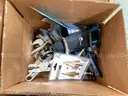 LOT OF POCKET KNIVES, HAND TOOLS &#x26; CORK SCREWS