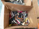 LOT OF POCKET KNIVES, KITCHEN UTENSILS &#x26; CORK SCREWS