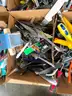 LOT OF MULTI -TOOLS, POCKET KNIVES &#x26; HAND TOOLS