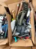LOT OF POCKET KNIVES, HAND TOOLS &#x26; KITCHEN UTENSILS