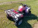 LOT OF A HONDA 4X4 ATV