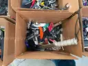 LOT OF HAND TOOLS, POCKET KNIVES &#x26; CORK SCREWS