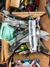LOT OF MULTI TOOLS, POCKET KNIVES &#x26; HAND TOOLS