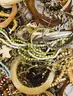 LOT OF ASSORTED COSTUME JEWELRY - USED!