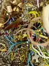 LOT OF ASSORTED COSTUME JEWELRY - USED!