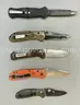LOT OF 5 BENCHMADE POCKET KNIVES - USED!