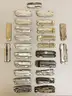 LOT OF 25 ASSORTED STYLE LEATHERMAN MULTI-TOOLS - USED!