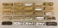 LOT OF 25 ASSORTED STYLE LEATHERMAN MULTI-TOOLS - USED!