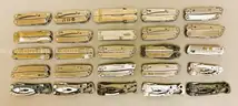 LOT OF 25 ASSORTED STYLE LEATHERMAN MULTI-TOOLS - USED!