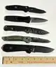 LOT OF 5 BENCHMADE POCKET KNIVES - USED!