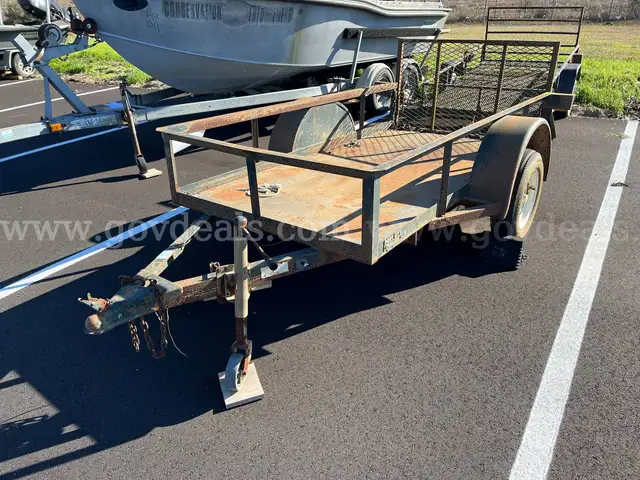 LOT OF TWO UTILITY TRAILERS