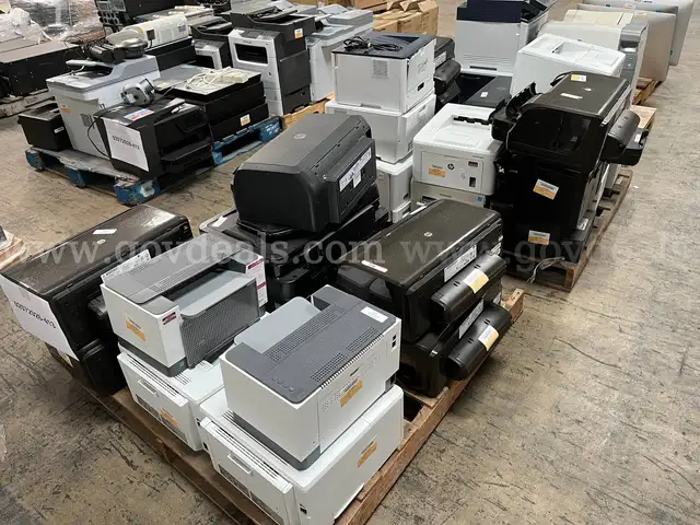 LOT OF APPLE ALL IN ONES, REMOTE CAMERAS, PRINTERS SCANNERS COPIERS