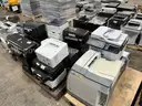 LOT OF APPLE ALL IN ONES, REMOTE CAMERAS, PRINTERS SCANNERS COPIERS