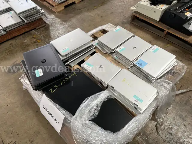 LOT OF LAPTOPS AND CPUS