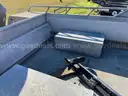 LOT OF A BOAT WITH TRAILER AND MOTOR