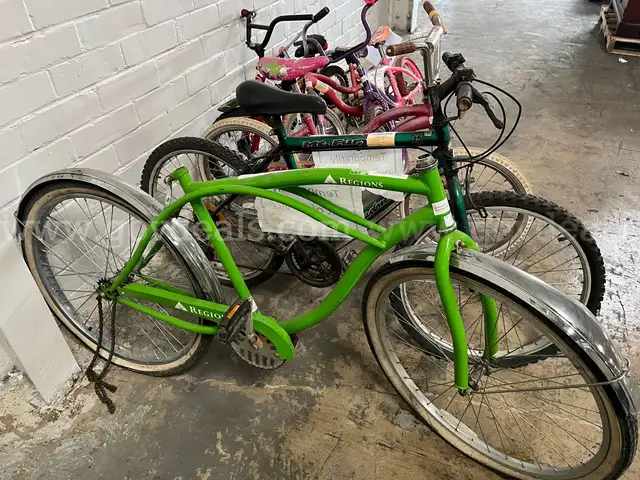 LOT OF BIKES