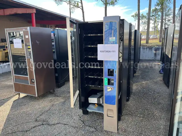 LOT OF VENDING MACHINES