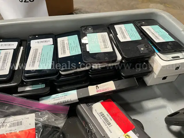 Lot of Phones and Cases