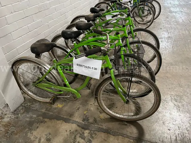 LOT OF BICYCLES
