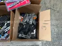 LOT OF KNIVES MULTI PLIER TOOLS, UTILITY KNIVES, CORKSCREWS AND HAND T