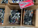 LOT OF KNIVES MULTI PLIER TOOLS, UTILITY KNIVES, CORKSCREWS AND HAND T