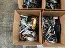 LOT OF KNIVES MULTI PLIER TOOLS, UTILITY KNIVES, CORKSCREWS AND HAND T