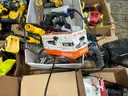 LOT OF VARIOUS POWER TOOLS, SHOP TOOLS, MULTI USE POWER TOOLS
