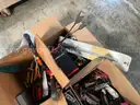 Lot of Knives, Hand Tools, and Corkscrews