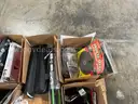 LOT OF UTILITY KNIVES, HAND TOOLS AND SAW TOOLS