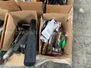 LOT OF UTILITY KNIVES, HAND TOOLS AND SAW TOOLS