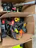 LOT OF POWER TOOLS, DRILLS, CORDLESS DRILLS