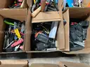 LOT OF KNIVES, POCKET KNIVES, MULTI-FUNCTION TOOLS, HAND TOOLS and SCISSORS