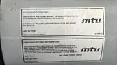 MTU 16V4000 Natural Gas Generator, 2189 kVA