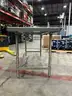 Table, Stainless Steel Metro, 72in x 30in x 34in, Qty 1
