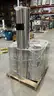 STAINLESS STEEL TRASH CANS, Qty 50