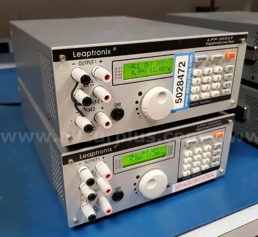 2ea Leaptronix LPP-3025T Programmable Linear Power Supplies