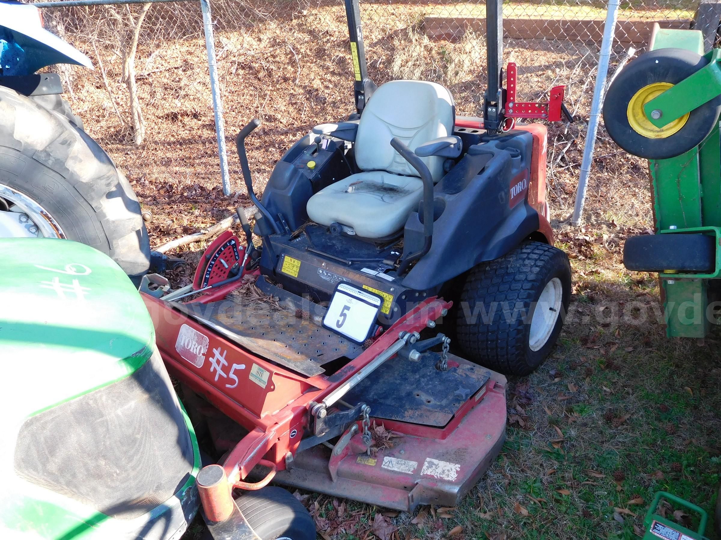 Toro Groundsmaster 7200 AllSurplus