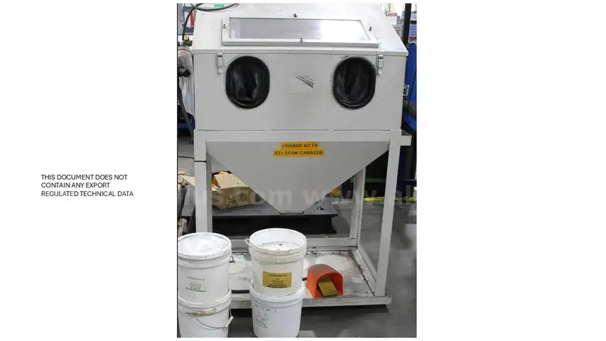 Cyclone Sand Blaster Cabinet