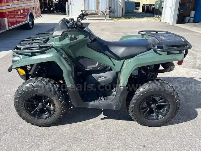 2022 Can-Am Outlander 450, 4x4 ATV (Green)