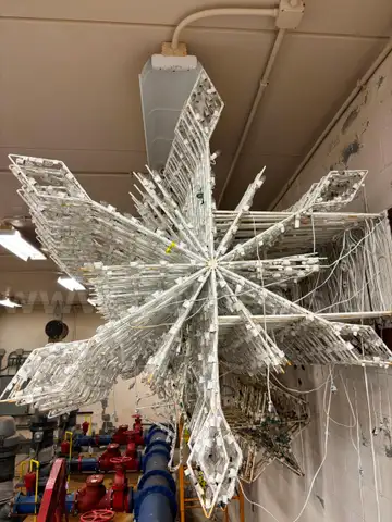 Snowflake Hanging Lights (x107)