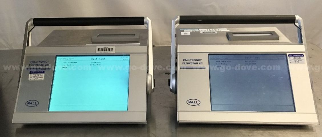 2 Ea. PALL Palltronic Flowstar XC Filter Integrity Tester | AllSurplus