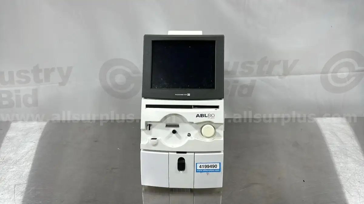 ABL80 FLEX Blood Gas Analyzer AllSurplus