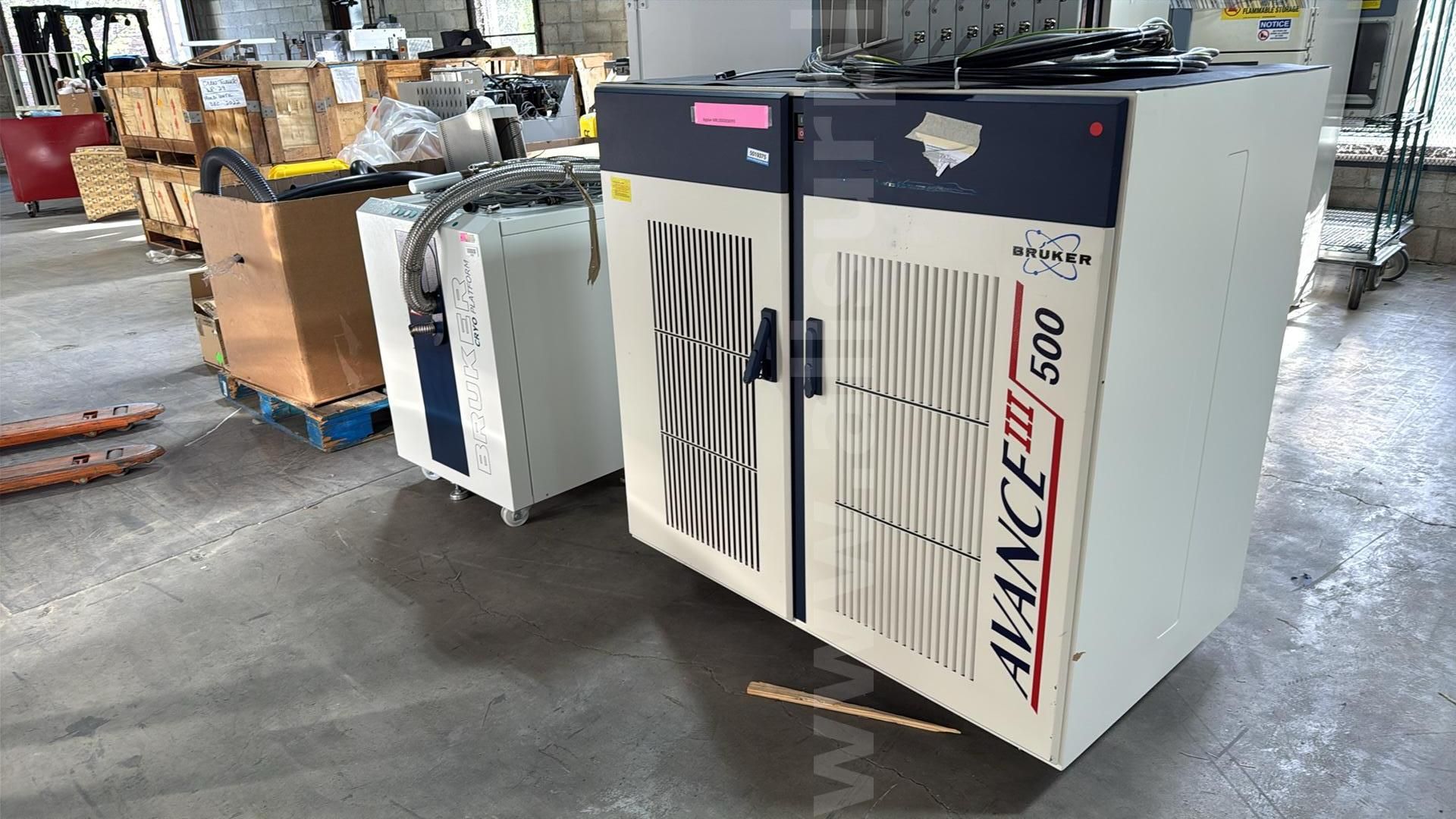 Bruker Avance III 500 NMR Spectrometer, 500 MHz and Components