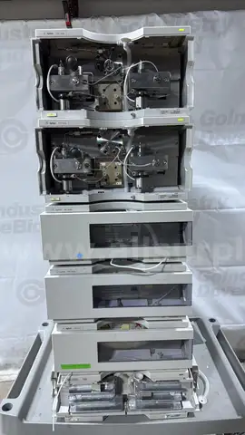 6 pcs. Agilent Technologies 1100 Series HPLC System Components