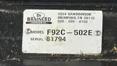Brainerd F92C-502E Electric Motor Horsepower