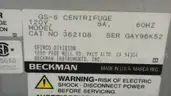 Beckman GS-6 Benchtop Centrifuge, 6000 RPM, 3L Capacity, Digital Display