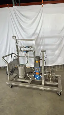 Industrial Pump System, 240V, Stainless Steel,