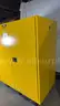 Global Industrial Flammable Safety Storage Cabinet, Yellow, Steel, OSHA Compliant