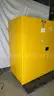 Global Industrial Flammable Safety Storage Cabinet, Yellow, Steel, OSHA Compliant